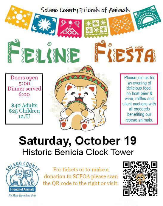 SCFOA Feline Fiesta Fundraising Event